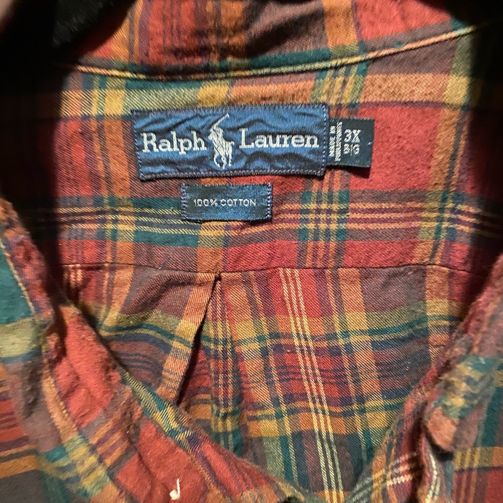 Ralph Lauren Polo button you